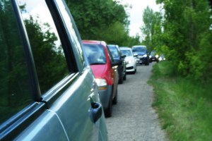 Автопутешествие в Трахтемиров, сбор автоколонны